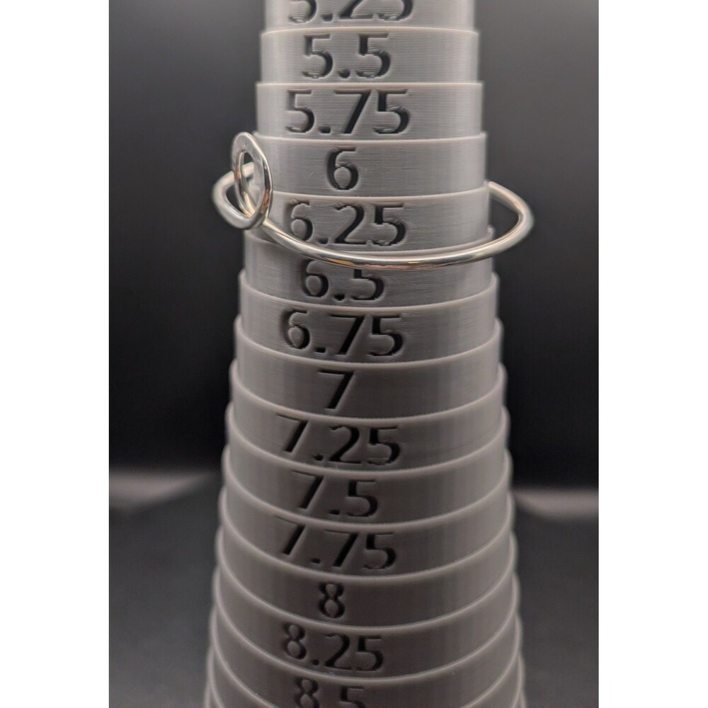 Mexico 925 Sterling Silver Hammered Bracelet, Adjustable, 0.384ozt / 0.42oz - Picture 7 of 8